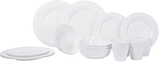 Gimex - royal line - servies - wit - 16-delig