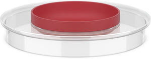 Mepal spatdeksel beslagkom voor 3000 ml chef it - inclusief klein bakje van 250 ml - schaal - vaatwasmachinebestendig - bakspullen - coral