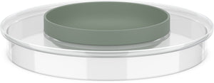 Mepal spatdeksel beslagkom voor 3000 ml chef it - inclusief klein bakje van 250 ml - schaal - vaatwasmachinebestendig - bakspullen - nordic sage