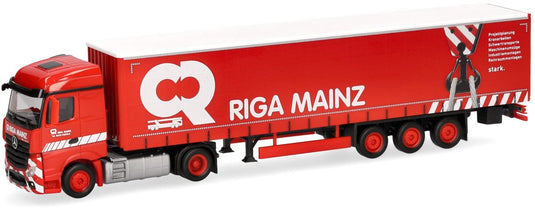 Herpa mercedes benz actros s. g.sz. riga mainz