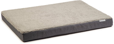 Beeztees memory foam zira - hondenkussen - grijs - 75x50x9cm