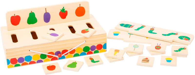 ギャラリービューアに画像をロードする, Small foot - rupsje nooitgenoeg afbeeldingen sorteerbox
