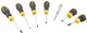 Stanley stht16166-0 cushion grip™ schroevendraaierset ph sl spanningszoeker - 6-delig