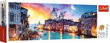 Trefl panorama grande canal venetië puzzel - 1000 stukjes