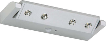 Briloner - led onderkastlamp - keukenlamp - kastlamp - trapverlichting - bewegingsmelder - titaniumkleurig - ip20 - batterij