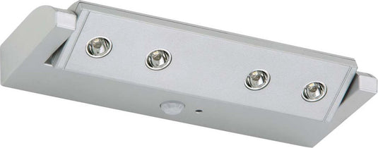Briloner - led onderkastlamp - keukenlamp - kastlamp - trapverlichting - bewegingsmelder - titaniumkleurig - ip20 - batterij