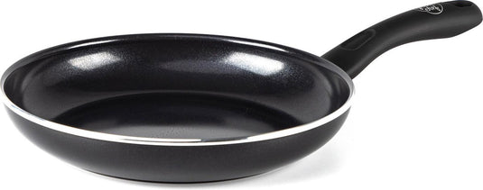 Greenchef diamond koekenpan 30cm - pfas-vrije antikleeflaag - koekenpan inductie - keramische koekenpan - ovenbestendig tot 160°c - koelgreep - zwart