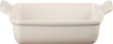 Le creuset ovenschaal 19 cm - 1,1 l - aardewerk - meringue - rechthoek