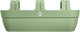 Elho vibia campana easy hanger xxl 70 - plantenbak voor balkon - balkonbak - 100% gerecycled plastic - l69 x b26.8 x h23.7 cm - pistachegroen