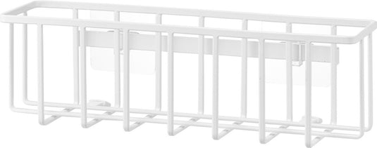 Yamazaki zelfklevend gootsteen wastafel mandje - l - tower - wit