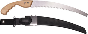 Tercasa tuinzaag - gebogen - blad 33 cm - met kunststof houder - ju-998500