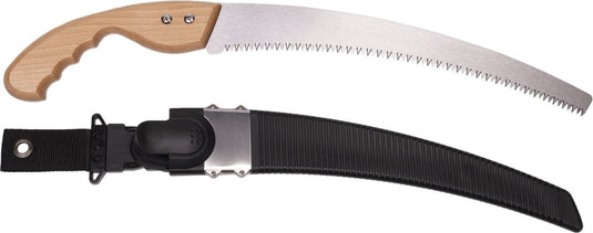 Tercasa tuinzaag - gebogen - blad 33 cm - met kunststof houder - ju-998500