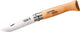 Opinel no.8 zakmes - carbonstaal hout - virobloc vergrendeling - 19,5 cm