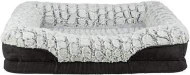 Trixie - vital hondenmand lino - hoekig - zwart grijs - 70x55 cm