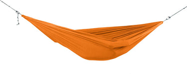 Ticket to the moon - hangmat - home hammock terracotta orange (320 × 230 cm. premium fabric with 10kn carabiners. ropes hammock sleeves)
