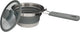 Eurotrail pan met deksel + inklapgrip - grey