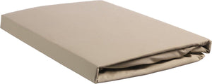 Beddinghouse - percale katoen - hoeslaken - 90x210 cm - zand