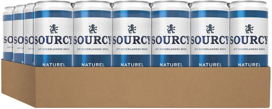 Sourcy blauw can tray 24x33cl nl
