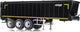 Wiking 077659 krampe rolbandwagen sb ii 30 1070, model, 1:32, metaal kunststof, vanaf 14 jaar, talrijke functies, beweegbare achterklep, uitschuifbare steunen, zwart