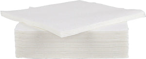Cosy trendy for professionals servet - papier - 38 cm - wit - set-40