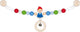 Goki baby kinderwagenspanner: jongen l40cm, met clips, hout, in vensterdoos