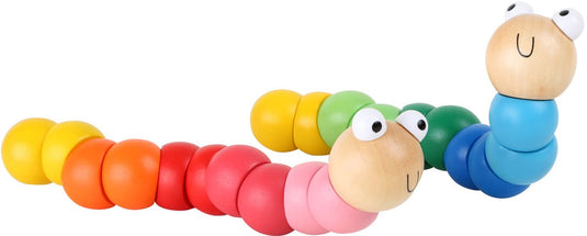 Small foot - houten rups motoriek