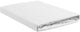 Ambiante katoen - hoeslaken - 180x200 - wit