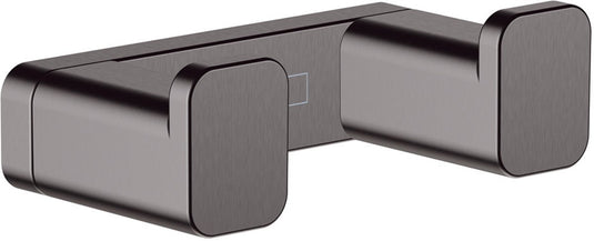 Hansgrohe addstoris handdoekhaak dubbel brushed black chroom