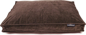 Lex max royal velvet - hondenkussen - boxbed - chocolate - 90x65cm