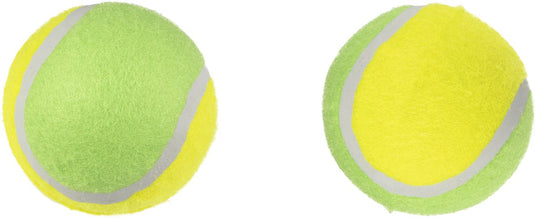 Flamingo smash - speelgoed honden - hs tennisbal smash + squeaker 2 kleuren 8cm 2 stuks - 2st - 121928 - 2st