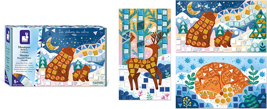 Janod - les ateliers du calme - beautiful winter mozaïekworkshop
