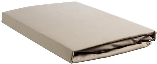 Ambiante katoen - splittopper hoeslaken - 200x220 - taupe