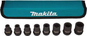 Makita e-02989 krachtdoppenset 8 delig in etui