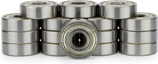 Nijdam kogellagers - abec 9 chrome - 16st - chroom