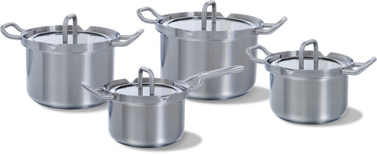 Bk q-linair master glas pannenset 4-delig