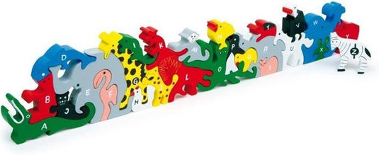 Small foot - dieren letters en cijfers balansspel, 26dlg.