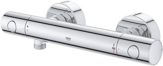 Grohe precision get thermostatische douchekraan - 15 cm - waterbesparend - inclusief koppelingen - chroom