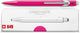 Caran d'ache 849 popline balpen fluo roze