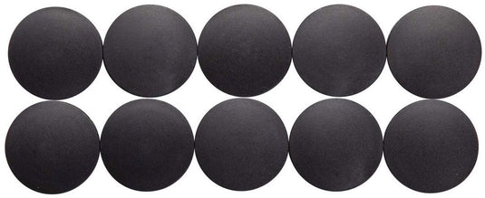 Maul magneet rond 10 stuks 2,5 kg kunststof ferriet bruchsicher erodiert lackiert ø 3.8 x 1.55 cm zwart