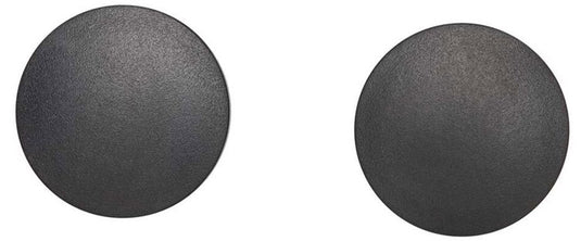 Maul magneet solid rond 2 stuks 2,5 kg kunststof ferriet bruchsicher ø 3.8 x 1.55 cm zwart
