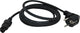 Scanpart c15 stroom kabel 2 meter - met stekker - speciaal geschikt voor gourmet of bakplaat - hittebestendig - universeel