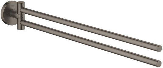 Grohe start handdoekhouder – draaibaar – 439 mm – wandmontage – metaal – geborsteld hard graphite