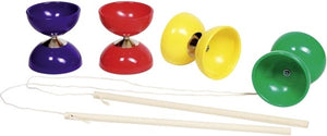 Goki diabolo with 2 wooden sticks and string