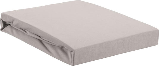 Beddinghouse - jersey-stretch - hoeslaken - 140x220 cm - lichtgrijs - premium kwaliteit