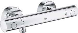 Grohe precision get thermostatische douchekraan - 15 cm - waterbesparend - inclusief koppelingen - chroom