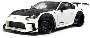 Solido toyota gr86 liberty walk body kit '24, wit schaal 1:18
