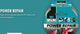 Bison power repair tape - grijs - 10 meter - textieltape - universeel - klustape