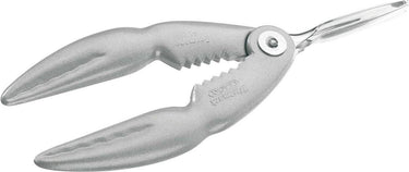 Westmark kreeftenkraker met geïntegreerd pincet, aluminium roestvrij staal, lengte: 21,1 cm, cracky-spezial, zilver, 66102270