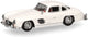Herpa mercedes benz 300 sl (vleugeldeur), wit