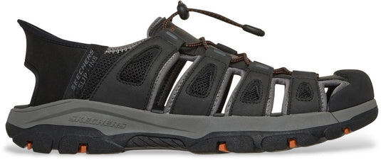 Skechers tresmen - norvick heren sandalen - zwart